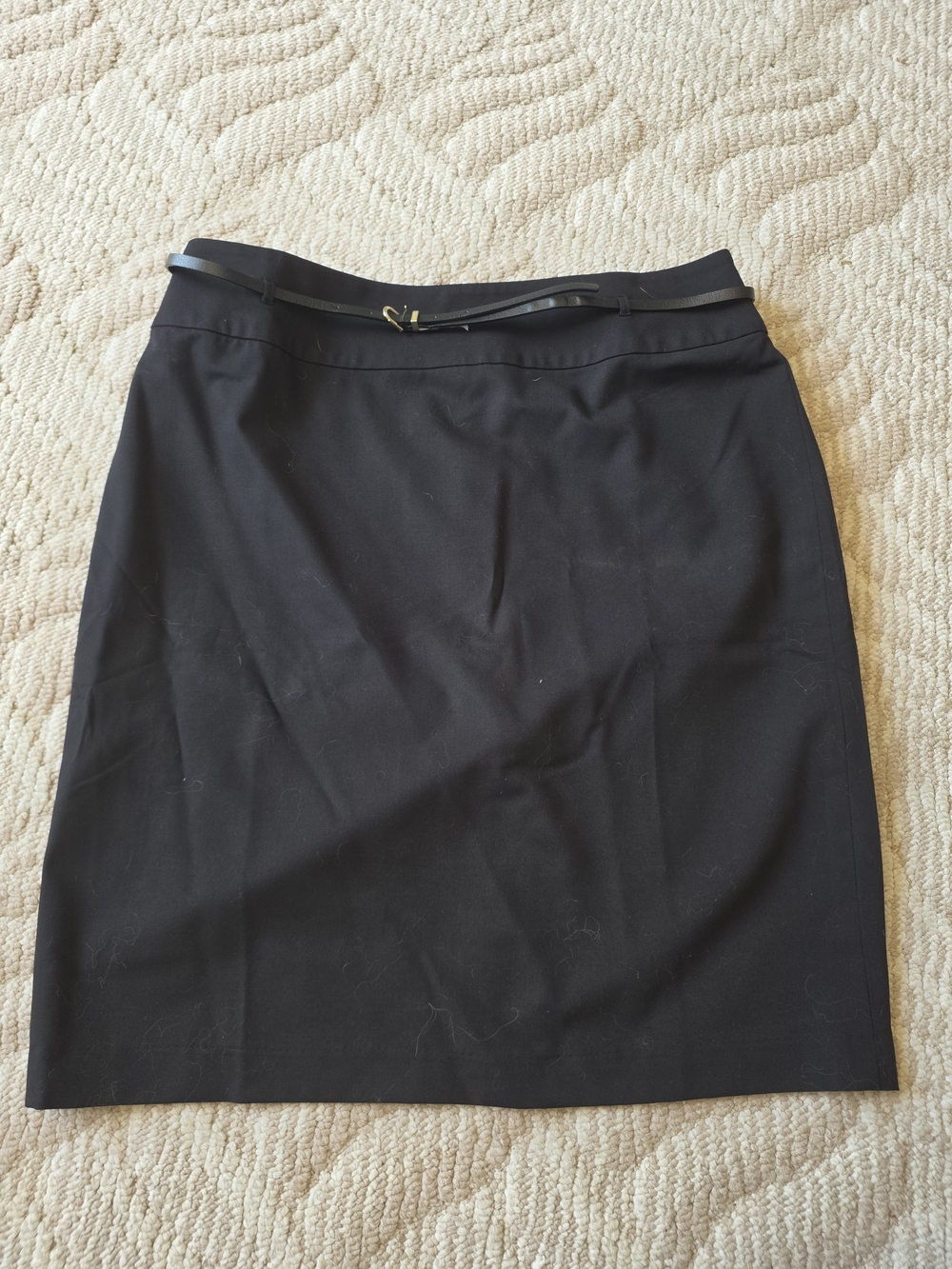 Liz Claiborne Simple Black Skirt With Zipper
